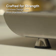 Jointless 3 mm stainless steel construction on Jyoti 340 WOW Crown