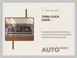 Jyoti Noir automatic ignition — Turn. Click. Cook.