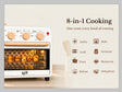 Eight cooking functions