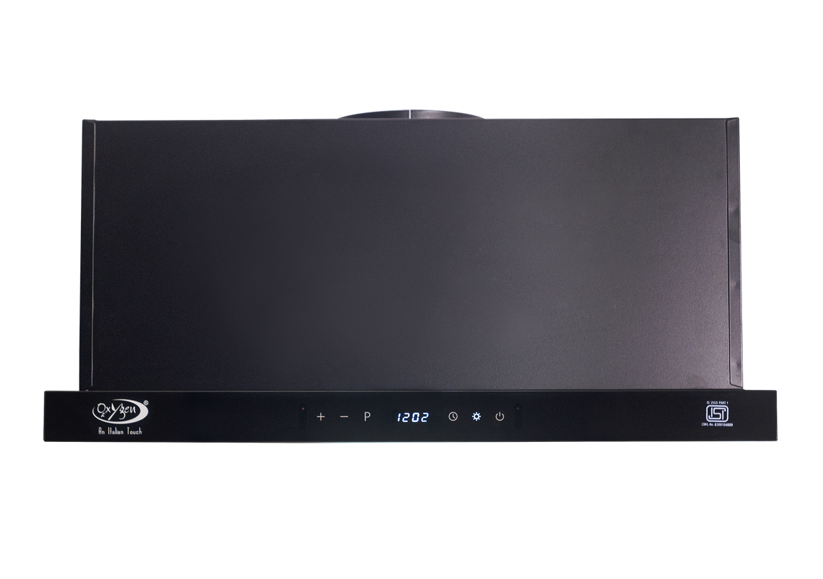 Oxygen 2050-60 Slide FL MS AC (Q) kitchen chimney, front product view