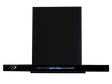 Oxygen 2097-75 Slim FL MS AC (Q) black chimney front view