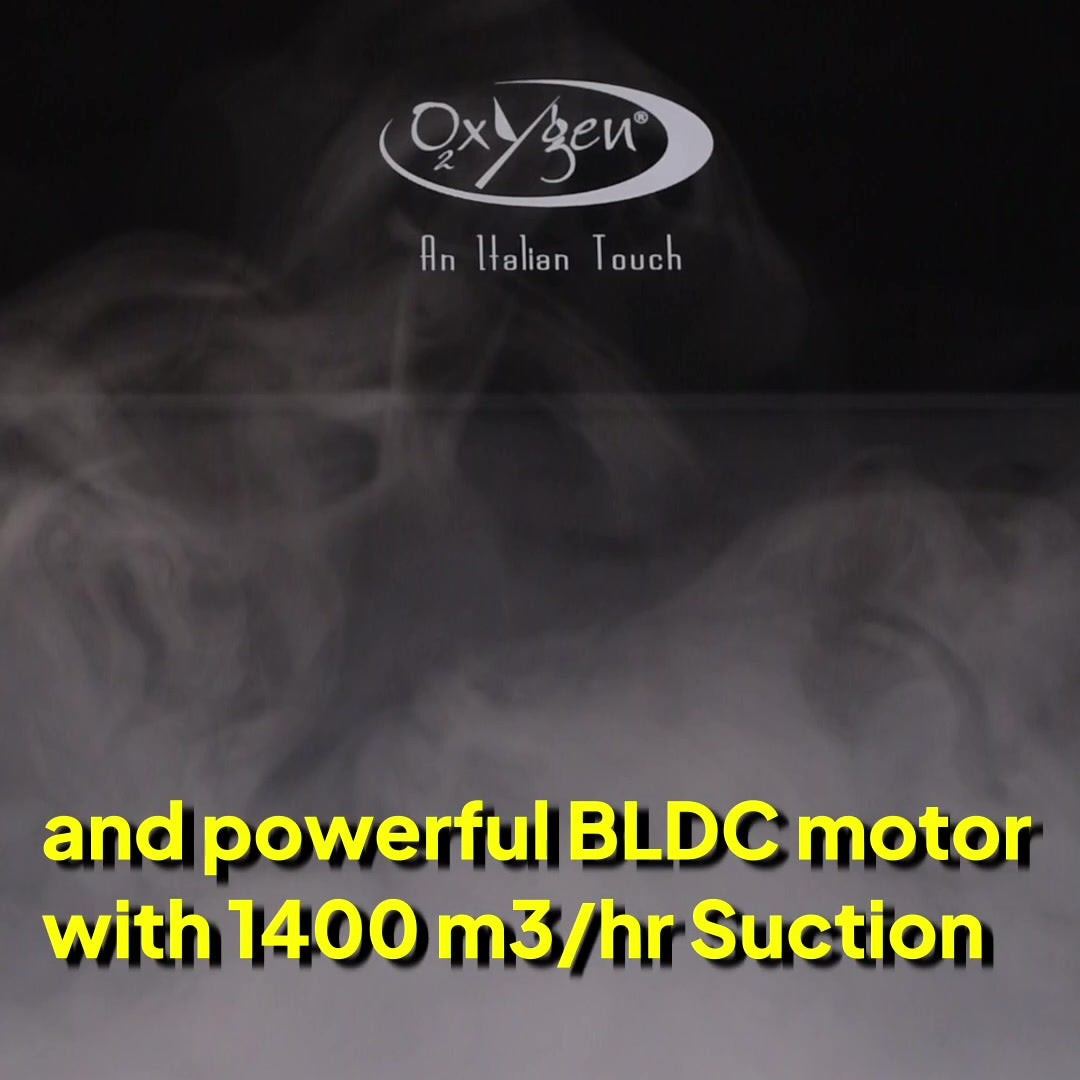 Oxygen 2055-60 Dice BLDC motor 1400 m³/hr suction demonstration